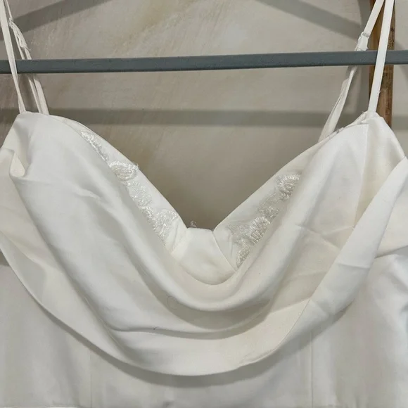 FASHION NOVA White Maxi Dress ‘Be Your Girl’ - Picture 2 of 4